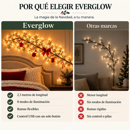 RamaLume™ Rama de Luz Navideña Acogedora